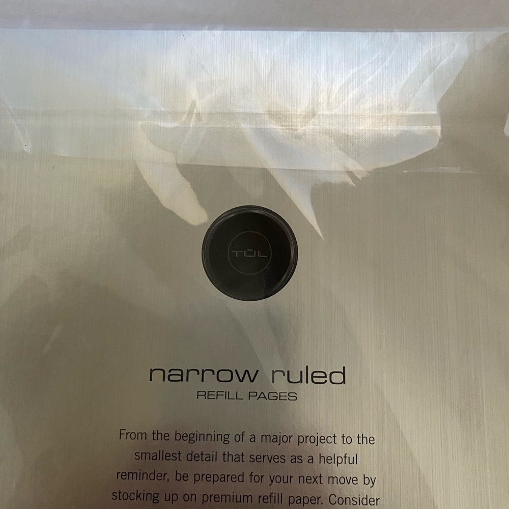 TUL Disc Bound Narrow Ruled Refill Pages Letter Size Premium Paper 50 Sheets New - Picture 11 of 11